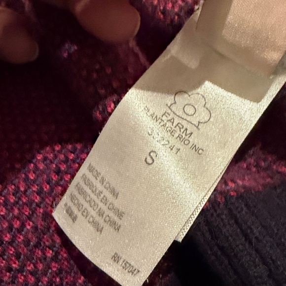 Farm Rio Ikat Dyed Heart Cardigan - Picture 8 of 8